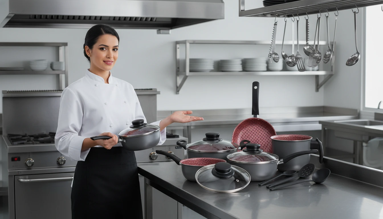 Panela de inox com acabamento interno irregular pode reter bactérias