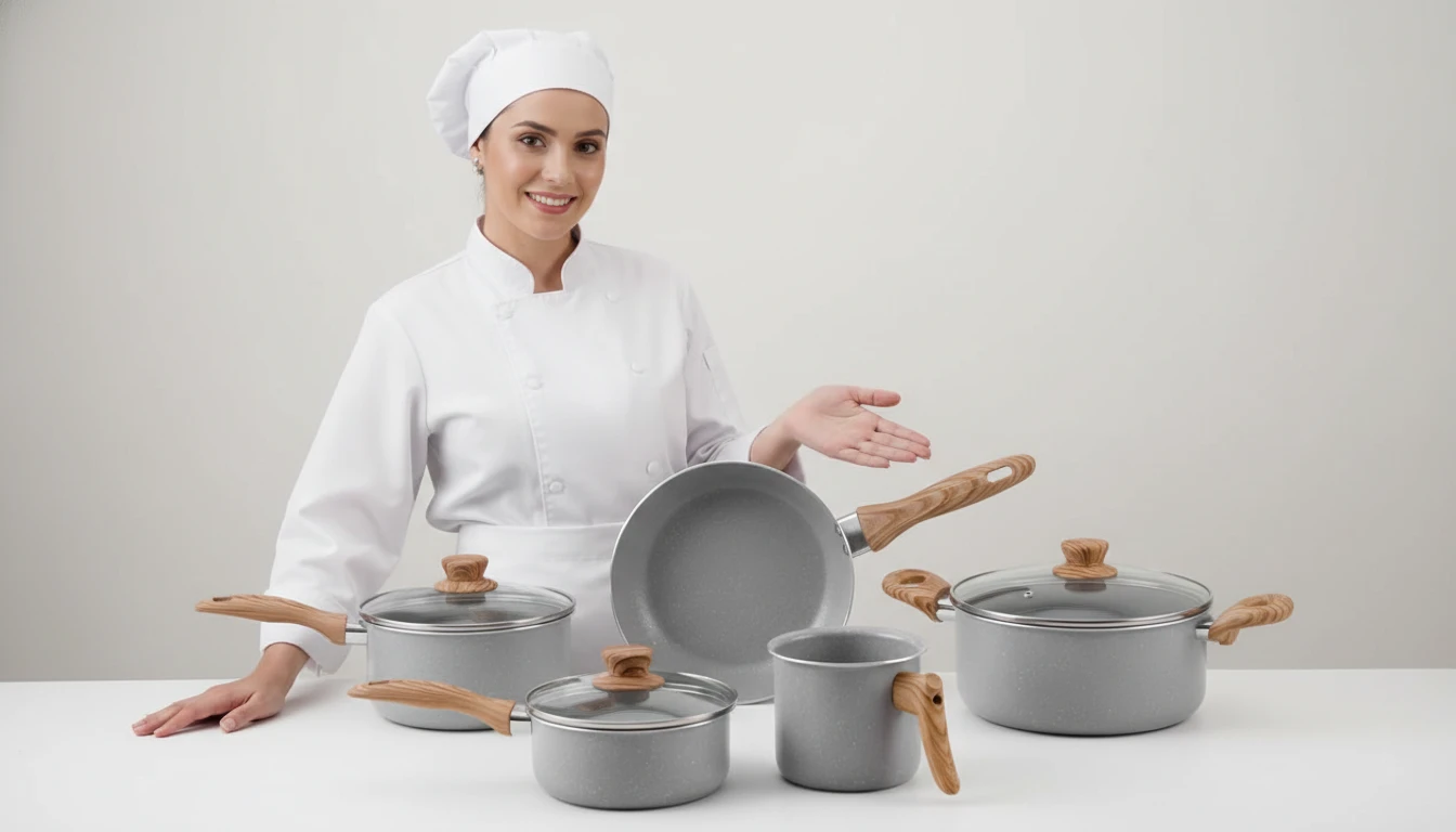 Panela com materiais seguros e controle de qualidade